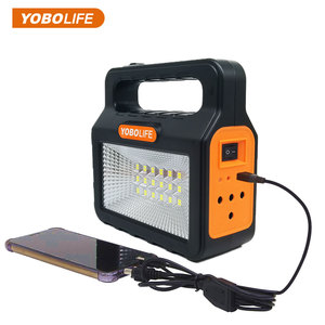 Nuevo modelo de sistema de iluminación de energía solar portátil 3V para carga doméstica teléfono Salida de CC batería LiFePO4 - Product Image 6