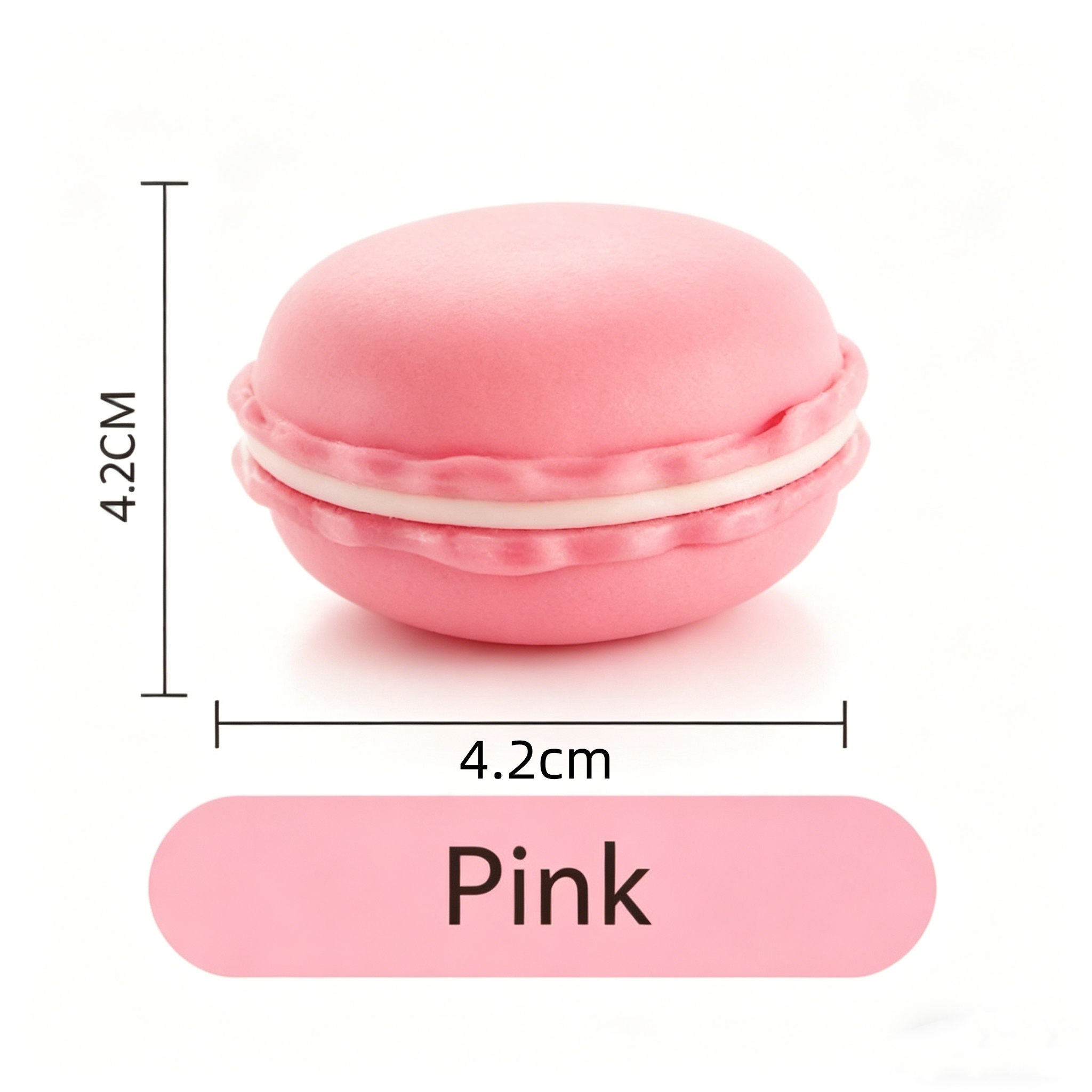 Rosa (4,2*4,2*2 cm)