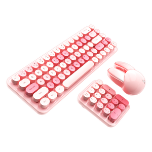 Alta calidad 2,4G Teclado inalámbrico Mouse Pad 3 en 1 Combo Set en Stock - Product Image 2