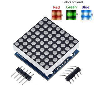 MAX7219 dot <strong>matrix</strong> module microcontroller module display module finished goods , Can be together programming - Product Image 1