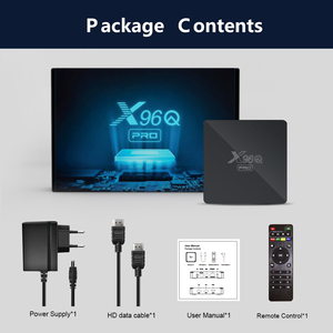 Android10セットトップボックスX96QPRO 2GB 16GB 2.4g 5gデュアルWifi Allwinner H313スマートTVボックスX96QPRO