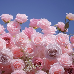 <span class=keywords><strong>2025</strong></span> Tùy Chỉnh Chất Lượng Cao Nhân Tạo Màu Hồng Cho Tình Yêu Hoa Vòm Làm Bằng Tay Cho Giáng Sinh Và Wedding Party Trang Trí - Product Image 5