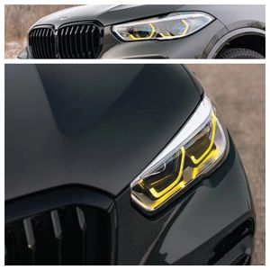 Yeni sarı CSL LED modülleri için 2019-2022 BMW BMW G05 gg06 sarı DRL modülü lazer far günışığı araba aksesuarları yükseltme - Product Image 6