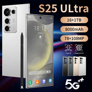 Gooba最新バージョンS25超5gスマートフォン人気カメラ携帯電話クイックチャージゲーム携帯電話 - Product Image 3