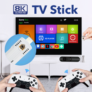 คอนโซลเกม K8 Pro คอนโซลไร้สาย4K 2.4G, คอนโซลเกม40000 + กล่องเกมดีไซน์ใหม่ - Product Image 6