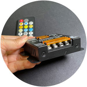 Двухцветная светодиодная ручка CCT Dimmer DC 5-24V 30A 2-канальный контроллер сигнала с постоянным напряжением PWM с дистанционным управлением с 17-клавишным дистанционным управлением - Product Image 5