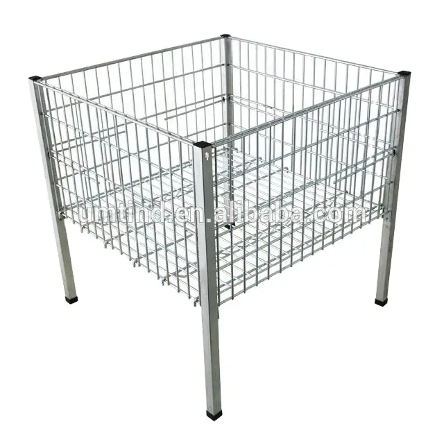 Clothes promotion cage retail promotion table