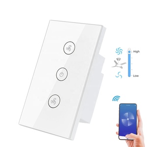 TUYA Smart Fan Switch US Brasilien WiFi Wireless Timing Fernbedienung Wand decken ventilatorsc halter - Product Image 1