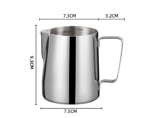 silver color sharp spout 350ml