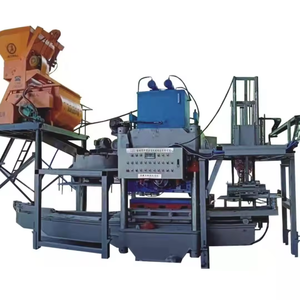 Máquina de fabricación de baldosas de terrazo de hormigón y cemento de diseño avanzado PLC de buena calidad - Product Image 2