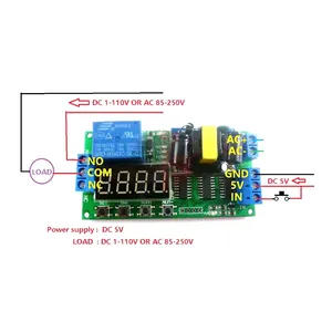 IO23B01 AC 110V 220V modulo relè di ritardo multifunzione convertitore relè autobloccante ciclo Timer relè - Product Image 4