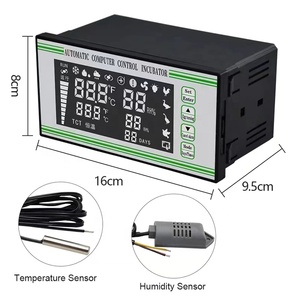 Controlador de XM-18S de fábrica, pantalla digital de temperatura y humedad con dos sensores - Product Image 1