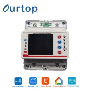 Fábrica atacado único medidor de energia inteligente 100a para casa inteligente controle remoto interruptor por voz app - Product Image 4