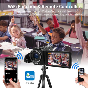AX60 UHD 4K SONY 5.0MP Optical Video <strong>Camera</strong> 3.5'' <strong>IPS</strong> Screen Digital Cameras for Live Streaming Conference <strong>Recording</strong> <strong>With</strong> HDMI - Product Image 2