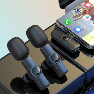 売れ筋ワイヤレスカラークリップミニマイクJ1放送録音ノイズリダクション互換iPhoneAndroidマイクforVlog - Product Image 4