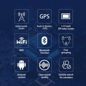 Starft P6 Zello Platform 5000km Android 4G Sim Card Ptt <strong>Network</strong> Two Way Radio Push to Talk Poc Walkie Talkie - Product Image 4