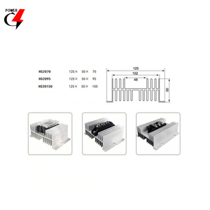 Nhôm tản nhiệt hs2095 <span class=keywords><strong>Thyristor</strong></span> trạng thái rắn tiếp sức hs30150 Diode mô-đun hs2070 hs20150 - Product Image 3