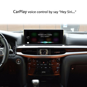 Video Kamera Arabirim Modülü WIFI Araba Oyun Kutusu LX570 2014-2019 Lexus Carplay Dekoder OEM Ekran Telefon apps GPS Harita - Product Image 5