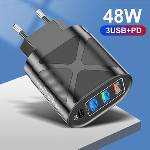 Trend yeni ürünler LED ışık hızlı şarj seyahat şarj adaptörü Apple iPhone şarj cihazı taşınabilir PD tipi C duvar şarj için - Product Image 2