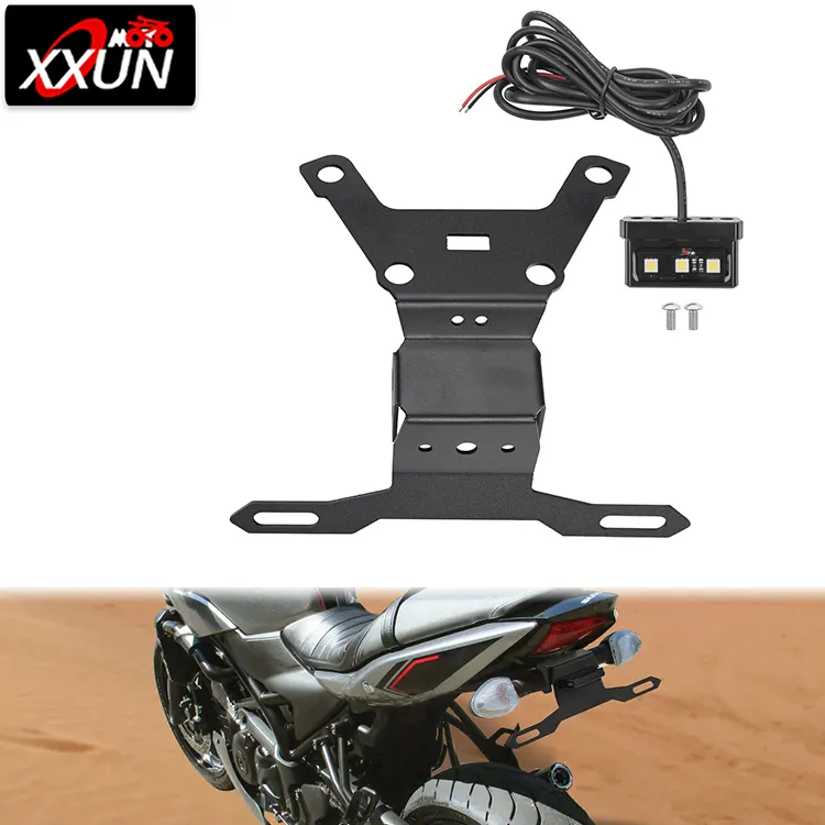 Xxun Motorfiets Onderdelen Achter Tail Tidy Kentekenplaathouder Bracket Voor Suzuki SV650X SV650 Abs 2015-2021