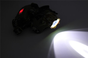ไฟฉายคาดหัว Led T6ประสิทธิภาพสูง,ชาร์ตไฟได้มี USB 3โหมดสำหรับตั้งแคมป์ล่าสัตว์ - Product Image 6