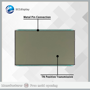 Pantalla LCD de código de segmento Digital personalizable Superior SJXDGN041TN Pantalla de instrumento de dispensador de combustible positivo de temperatura amplia - Product Image 3
