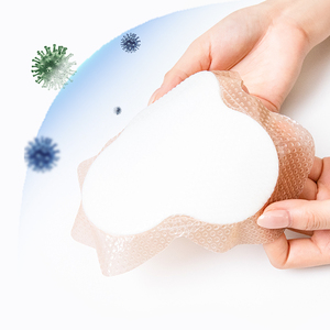 Bán buôn không thấm nước tự dính chất lượng cao hoa mận hình dạng Polyurethane Silicone bọt mặc quần áo với biên giới - Product Image 2