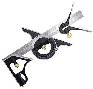 3 In 1 ayarlanabilir çoklu kombinasyon dik açı cetvel 300mm hareketli kare açı cetvel - Product Image 1