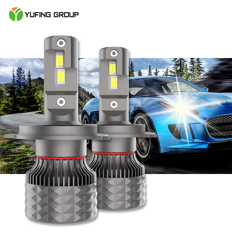 Auto Lighting System H4 LED-Scheinwerfer Lampe H4 Scheinwerfer LED-Beleuchtung für Fahrzeug autos H4 LED-Scheinwerfer für Motorrad