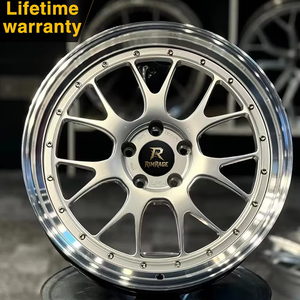 Jantes de carro forjado BBS LMR 18 19 20 21 22 23 polegadas 2 peça 5x112 5x120 Chrome Deep Dish Alloy LMR rodas para BMW M3 M4 Audi - Product Image 2