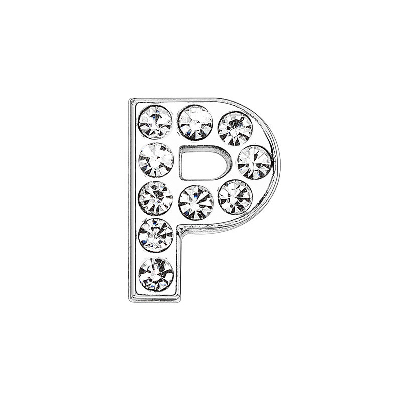 Silver-Letter P