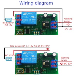 DC 12V IOS AndroidBluetooth互換BLEリレー2.4GRFリモートコントロールIOTモジュールコマンドカスタマイズスイッチボードBT26E01 - Product Image 2