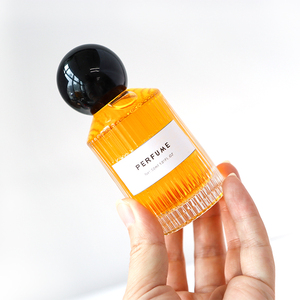 High Quality Refillable 30ml 50 ml <strong>100</strong> ml Round Glass <strong>Perfume</strong> Bottle Packaging with Atomizer Spray - Product Image 3