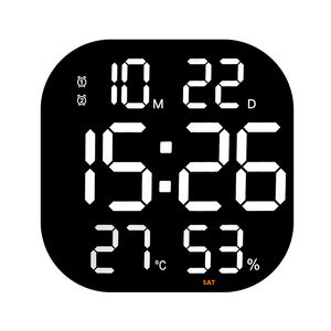 11&quot; LED Wall <strong>Clock</strong> LED <strong>Digital</strong> <strong>Clock</strong> with <strong>Countdown</strong> Function for Home Decor - Product Image 4