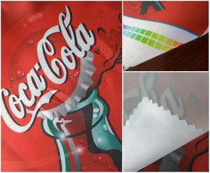 Quảng cáo <span class=keywords><strong>Polyester</strong></span> Vải rõ ràng Kinh Tế nhuộm thăng hoa biểu ngữ vật liệu cho cờ - Product Image 2