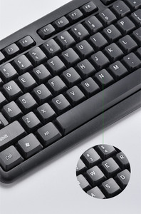 Ergonomic 104 <strong>Keys</strong> USB Wired <strong>Keyboard</strong> Factory Price Splash Proof Design for Laptop and Desktop Gaming <strong>Computers</strong> - Product Image 4