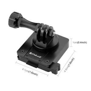 PULUZ Aluminum Quick Release Bracket NVG Helmet <strong>Mount</strong> for GoPro and Other Action Cameras - Product Image 3