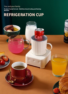 Shopify Trendy 400ml Mini hızlı soğutma kupası bira içecek hızlı soğutma buz yapım makinesi akıllı 2 in 1 soğutma ve ısıtma fincan - Product Image 6
