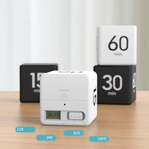Neuer digitaler Timer für das Zeit management Multifunktion aler Cube-LED-Countdown-Küchen timer für das Zeit management