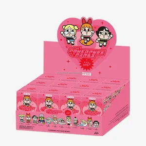 For <strong>POP</strong> MART CRYBABY X Powerpuff Girls Mystery Blind Box 100% Original PVC Series Figures for Desktop Decorations Collectible to - Product Image 1