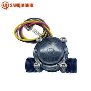 SQH102 Sensor de flujo de agua líquida de efecto Hall de salida de pulso a prueba de explosiones Tamaño OEM Venta directa de fábrica