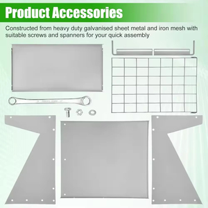 Vật nuôi trung chuyển hạt cam thảo 2 trong 1 có thể tháo rời, thiết kế chống gỉ có thể được sử dụng ngoài trời - Product Image 3