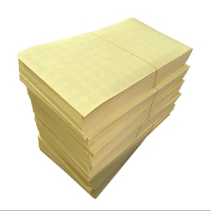 Clear Vinyl PVC Transparent Round Rectangular square <strong>Oval</strong> Sealing Stickers - Product Image 2