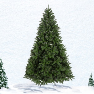 プレリットクリスマスツリー15フィート回転クリスマスツリー9フィートクリスマスツリー装飾用 - Product Image 1