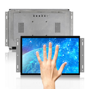 10 15 17 12 Display industriale da 19 pollici Monitor schermo LCD VGA HDMI USB Touch Screen incorporato monitor di installazione - Product Image 1