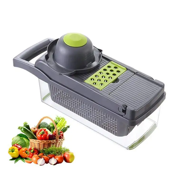 2023 Kitchen Slicer Cabbage Variety Food Shredder Chopper Machine Multi Functional Manual Fruit And Vegetable Cutter