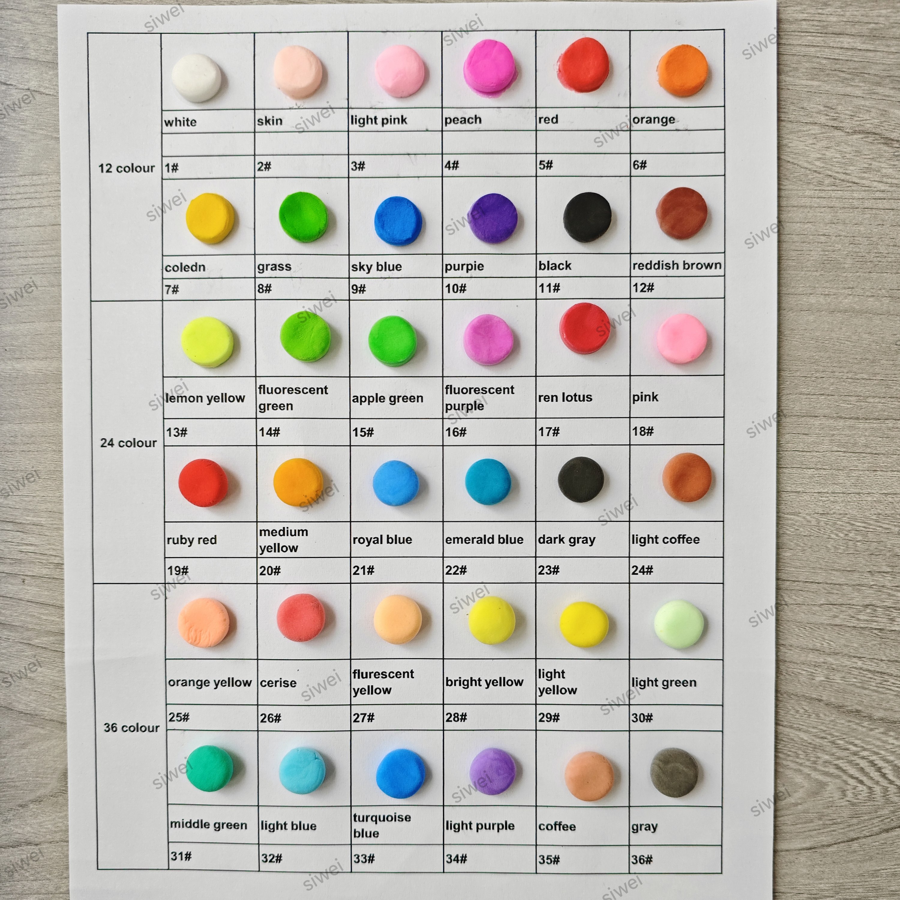 12 colori