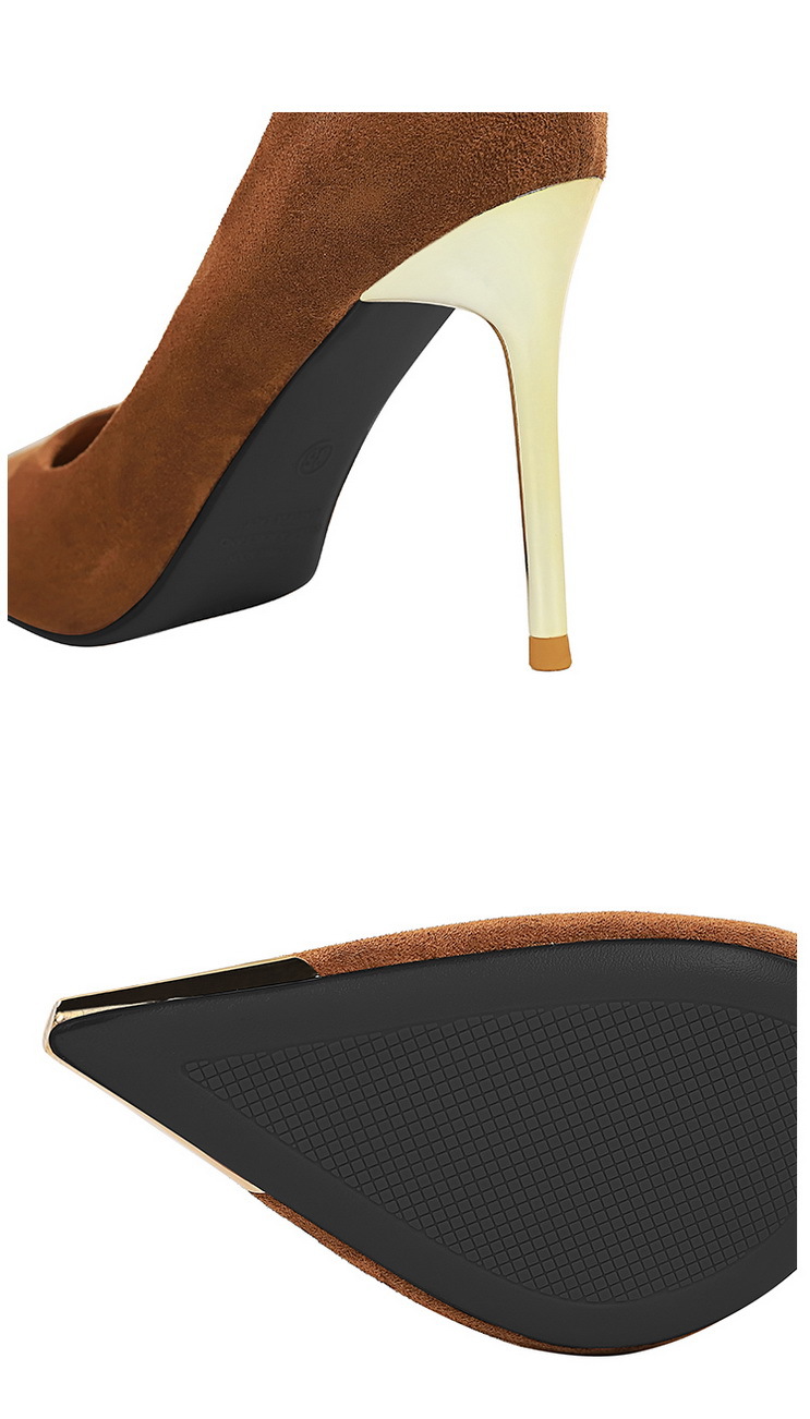 Escarpins en Satin pour femmes, talons hauts de 7 cm/9.5cm, chaussures Stiletto pour le bureau, coloris vert et or, grande taille, pour la fête de mariage