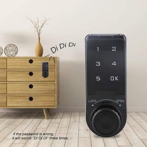 Cerradura de gabinete de seguridad digital electrónica AJF Teclado táctil Contraseña Acceso Cerradura de casillero codificada - Product Image 2