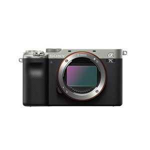 สำหรับกล้องดิจิตอล Sony Alpha A7C มิลเลอร์เลส ILCE-7C/S 24.2 MP ตัวเครื่องมีแต่สีเงินและคุณสมบัติความละเอียดวิดีโอระดับ8K & 4K - Product Image 1